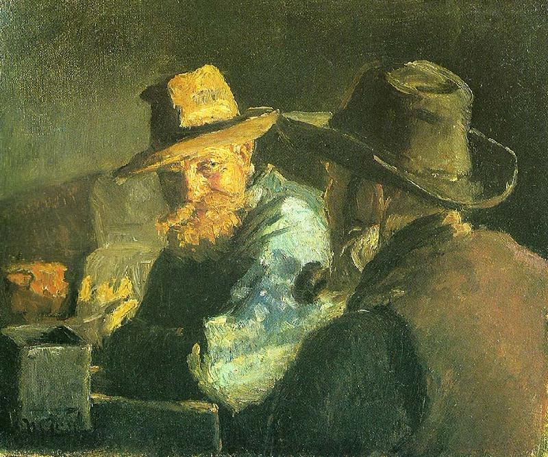 Michael Ancher fiskerne soren thy og thomas svendsen Spain oil painting art